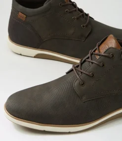 C88 by COLORADO Boots|Casuals-Deli Brown Lace Up Boots