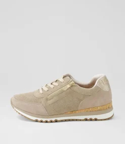 Women SUPERSOFT Comfort|Loafers-Deliah Taupe Mix Sneakers