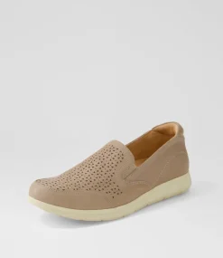 Women SUPERSOFT Comfort|Flats-DEMII SU TAUPE LEATHER