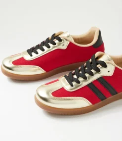 Women I LOVE BILLY Sneakers-Destine Gold Red Multi Sneakers