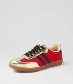 Women I LOVE BILLY Sneakers-Destine Gold Red Multi Sneakers