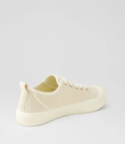 Women I LOVE BILLY Sneakers-Dinwiddie Natural Tweed Fabric Sneakers