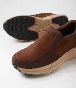 COLORADO Casuals-Dion Brown Nubuck Lace Up Flats