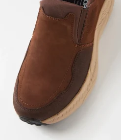COLORADO Casuals-Dion Brown Nubuck Lace Up Flats