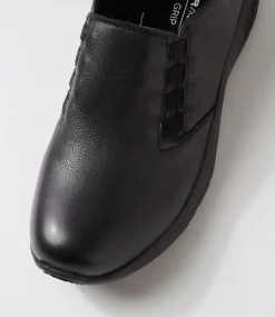 Women COLORADO Comfort|Sneakers-Dirina Black Leather Sneakers