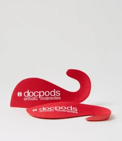 DOCPODS Shoe Accessories-Kids Fit Xs Red Insoles