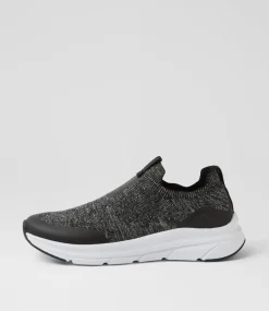 COLORADO Sneakers|Casuals-Drake Grey Black Fabric Sneakers