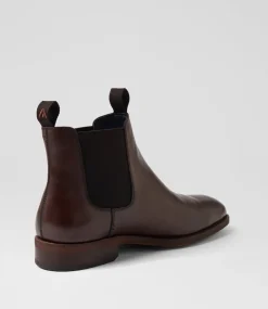 COLORADO Boots|Dress Shoes-Drover Brown Leather Chelsea Boots