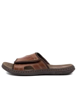 COLORADO Casuals|Sandals-DUKE CF DARK TAN LEATHER