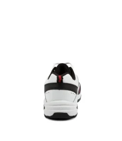 LYNX Sport School Shoes|Junior School Shoes-ECHO JNR WHT-BLACK-RED