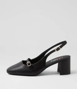 Women I LOVE BILLY Heels-Elanie Black Heels