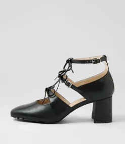 Women I LOVE BILLY Heels-Elanna Black Heels
