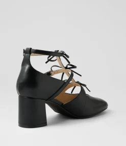 Women I LOVE BILLY Heels-Elanna Black Heels