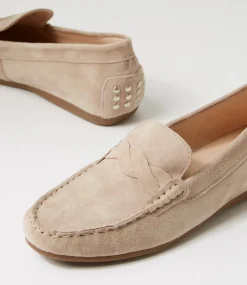 Women DIANA FERRARI Loafers|Flats-ELIAN DF STONE SUEDE