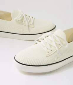 Women COLORADO Comfort|Sneakers-Embark White Knit Sneakers