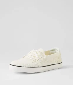 Women COLORADO Comfort|Sneakers-Embark White Knit Sneakers