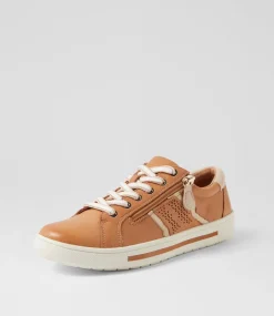 Women SUPERSOFT Comfort|Sneakers-Emillio Tan Platinum Leather Suede Sneakers