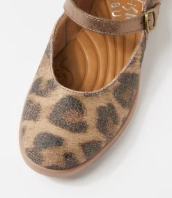 Women BLOWFISH Mary Janes|Flats-Empower Leopard Flat Shoes