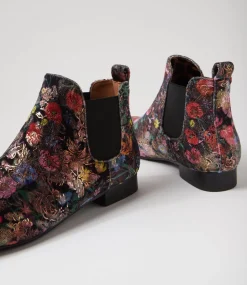 Women I LOVE BILLY Boots-Endale Majestic Velvet Chelsea Boots
