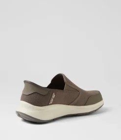 SKECHERS Sneakers|Casuals-Equalizer 5 Drayz M Taupe Knit Sneakers