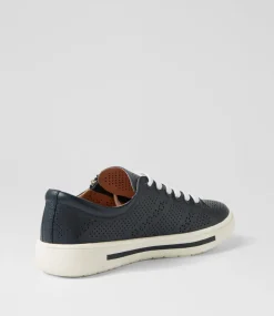Women SUPERSOFT Comfort|Sneakers-Equally Navy Leather Sneakers