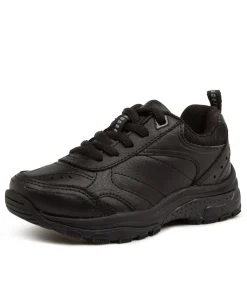 LYNX Sport School Shoes|Junior School Shoes-ERUPT JNR L PP BLACK