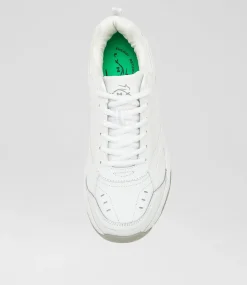 LYNX Sport School Shoes|Senior School Shoes-ERUPT SNR WIDE NM WHITE