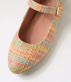 Women I LOVE BILLY Flats-Esteen Pretty Hatch Flat Shoes
