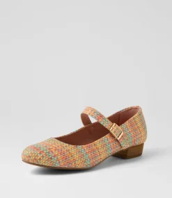 Women I LOVE BILLY Flats-Esteen Pretty Hatch Flat Shoes