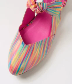Women I LOVE BILLY Flats-Estella Rainbow Patent Pu Flat Shoes