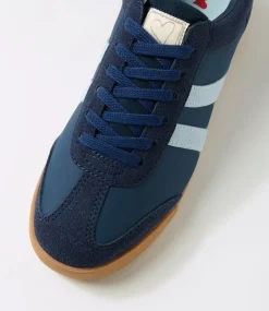 Women I LOVE BILLY Sneakers-Evaporate Navy Light Blue Microsuede Sneakers