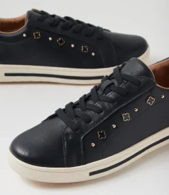 Women SUPERSOFT Comfort|Sneakers-Evening Navy Leather Sneakers