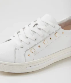 Women SUPERSOFT Comfort|Sneakers-Evening White Leather Sneakers