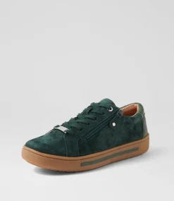 Women SUPERSOFT Comfort|Sneakers-Evone Forest Suede Leather Sneakers