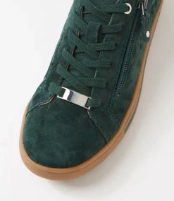 Women SUPERSOFT Comfort|Sneakers-Evone Forest Suede Leather Sneakers
