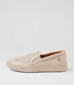 Women SUPERSOFT Comfort|Sneakers-Exercise Nougat Leather Sneakers