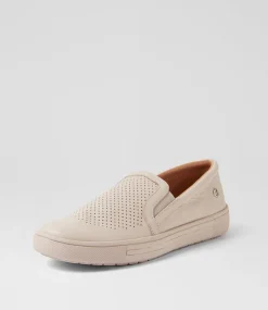 Women SUPERSOFT Comfort|Sneakers-Exercise Nougat Leather Sneakers