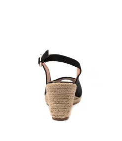 Women I LOVE BILLY Espadrilles|Heels-FABIANA BLACK NUBUCK PU