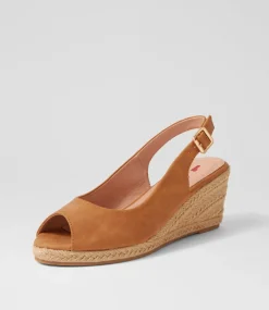 Women I LOVE BILLY Espadrilles|Heels-Fabiana Tan Nubuck Pu Espadrilles
