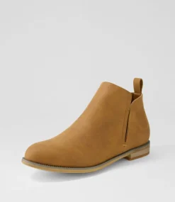 Women I LOVE BILLY Boots-Fanda Sand Nubuck Chelsea Boots