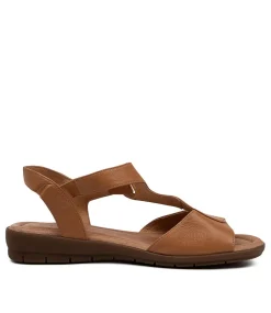 Women SUPERSOFT Comfort|Flats-FANNE2 SU DK TAN LEATHER