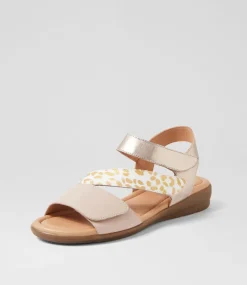 Women SUPERSOFT Comfort|Flats-Fast Nougat Multi Sandals
