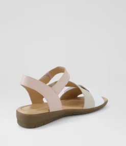 Women SUPERSOFT Comfort|Flats-Fast White Almond Multi Sandals