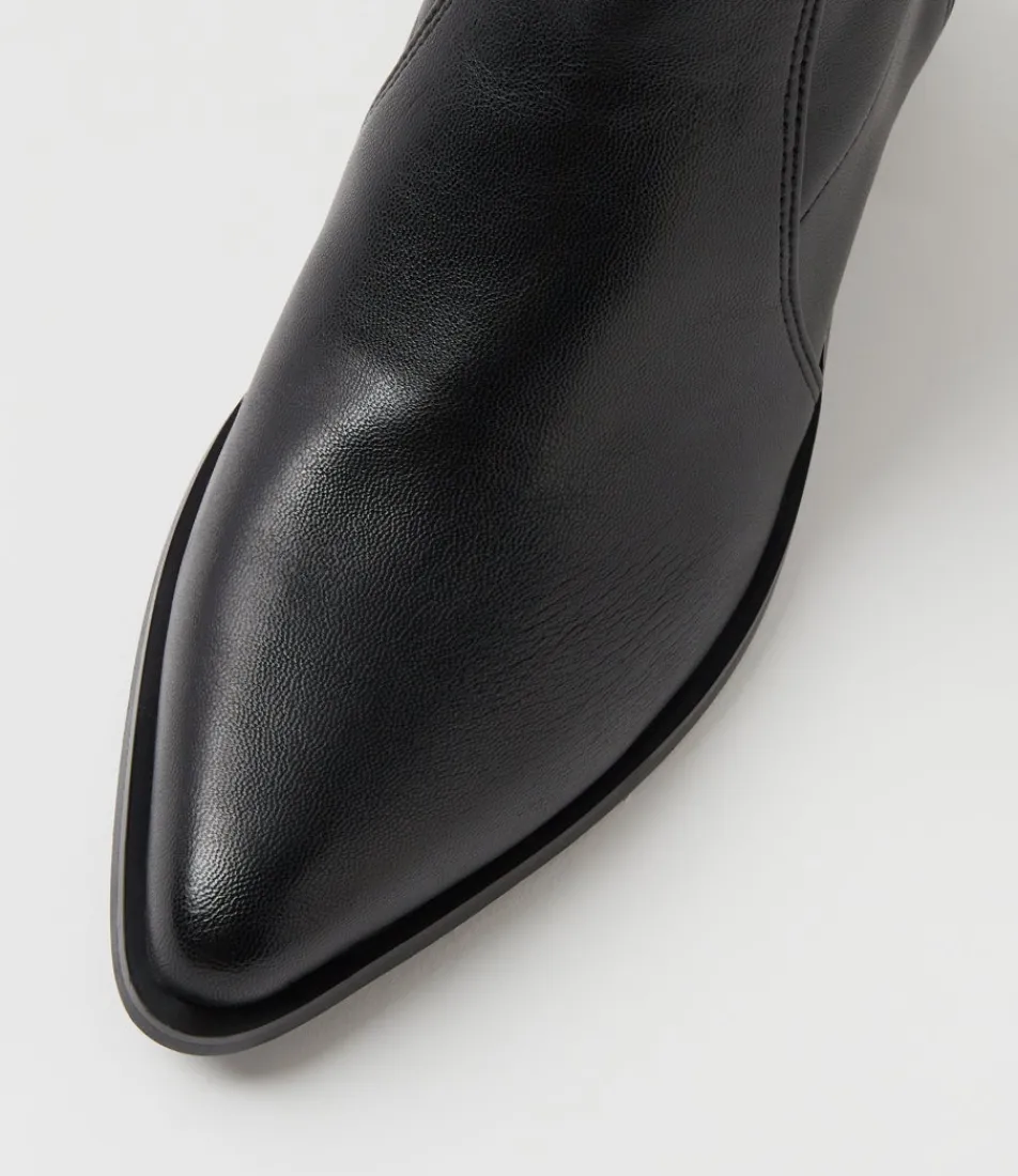 Women DIANA FERRARI Boots-Fearnot Black Stretch Ankle Boots