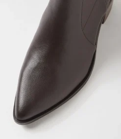 Women DIANA FERRARI Boots-Fearnot Choc Stretch Ankle Boots