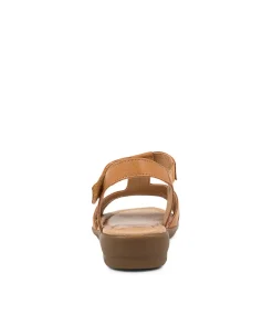 Women SUPERSOFT Flats|Comfort-FERRARO2 SU DK TAN LEATHER