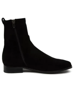 Women DIANA FERRARI Boots-FINKIS BLK STRTCH MIC SDE