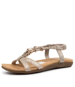 Women I LOVE BILLY Flats|Sandals-FLAIR NATURAL SNAKE MULTI