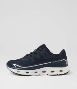 COLORADO Sneakers-Flow Navy Mesh Sneakers
