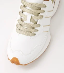 Women I LOVE BILLY Sneakers-Fooshie White Gold Multi Sneakers